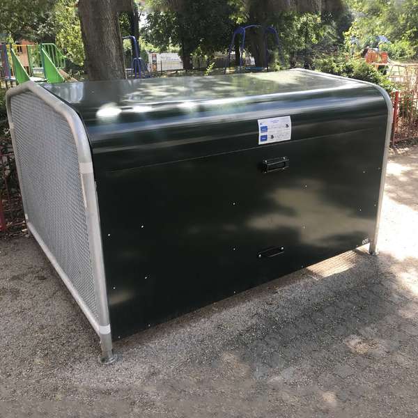 fietsparkeren fietsoverkapping fietskluis fietstrommel FalcoPod